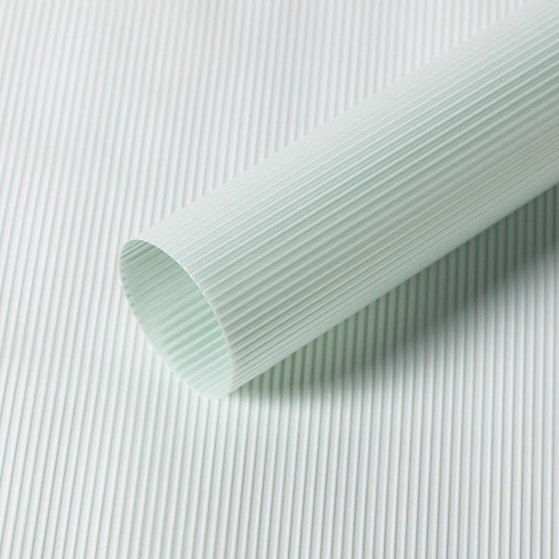 MYHC-04 Haze Line, culoare solidă, model vertical, folie de ambalare cu flori