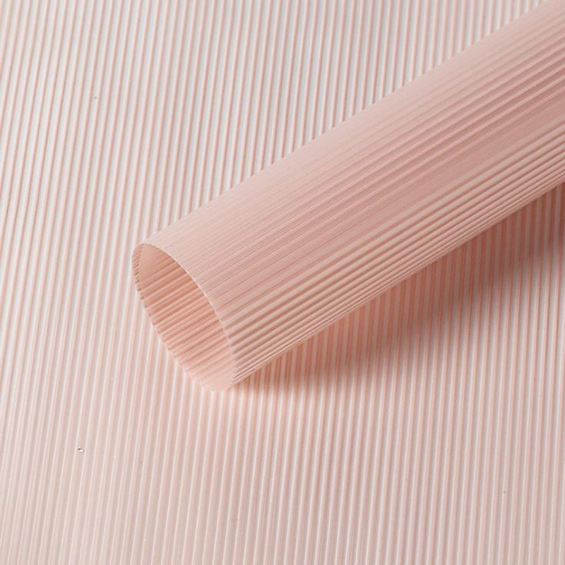 MYHC-04 Haze Line, culoare solidă, model vertical, folie de ambalare cu flori