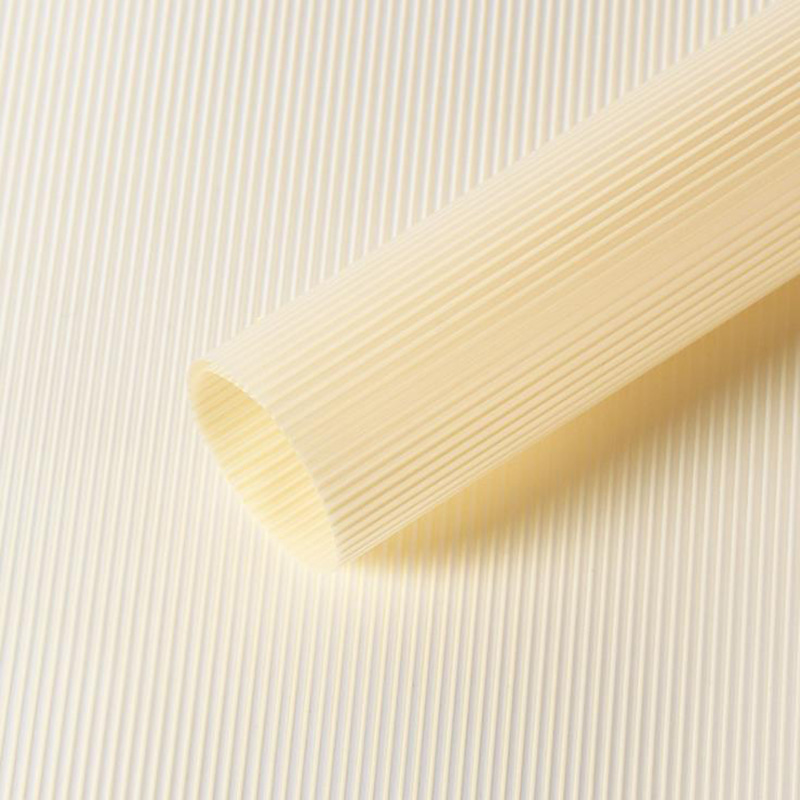 MYHC-04 Haze Line, culoare solidă, model vertical, folie de ambalare cu flori