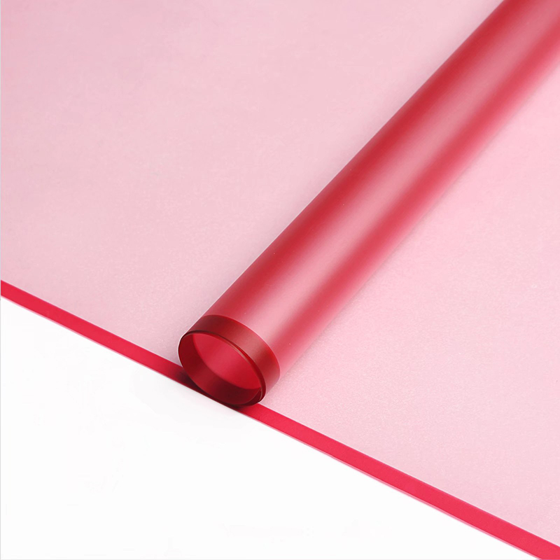 MYHC-05 Ring Heavy Colour Monocrome Matte Flower Ambalage Film