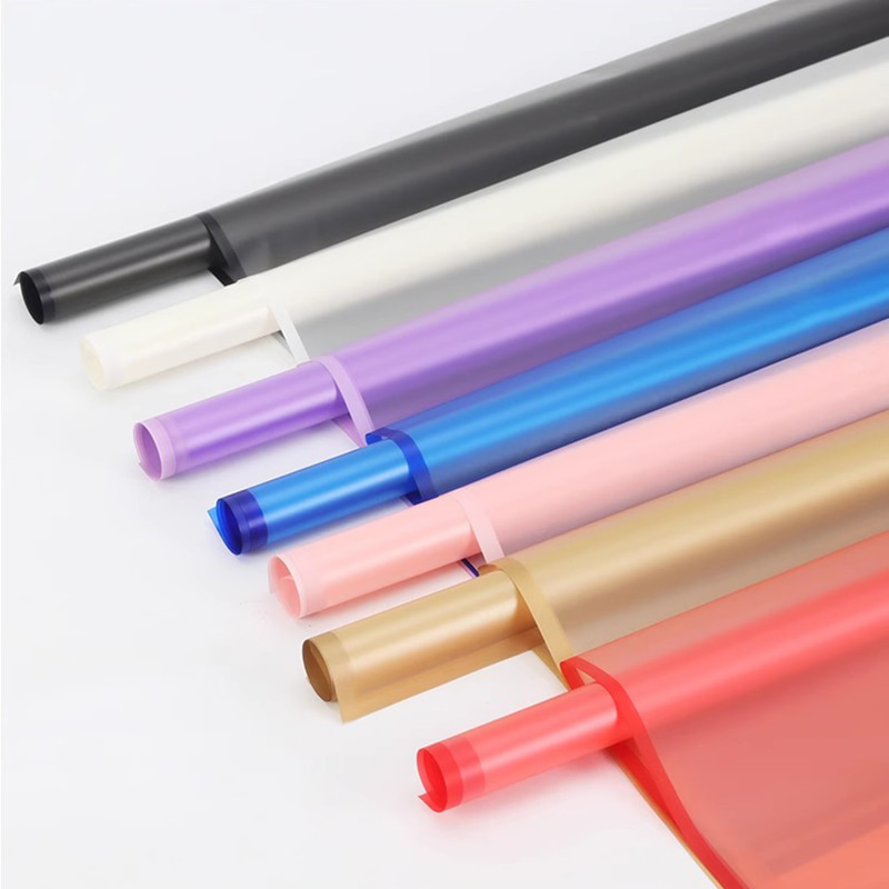 MYHC-05 Ring Heavy Colour Monocrome Matte Flower Ambalage Film