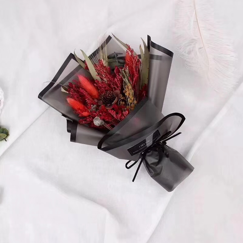 MYHC-05 Ring Heavy Colour Monocrome Matte Flower Ambalage Film