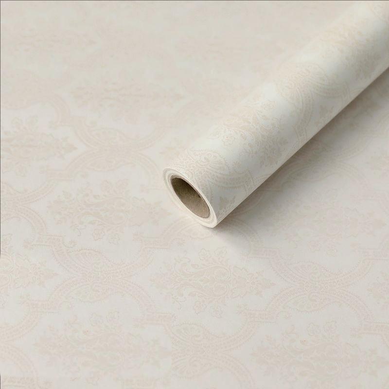 MYHC-56 Hârtie de împachetat cu flori de bumbac monocrom cu imprimare în relief