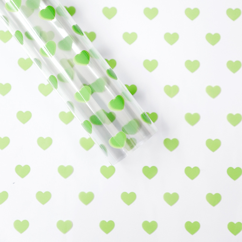 MYHC-62 Even Love Decoration Hârtie de împachetat cu flori OPP transparentă