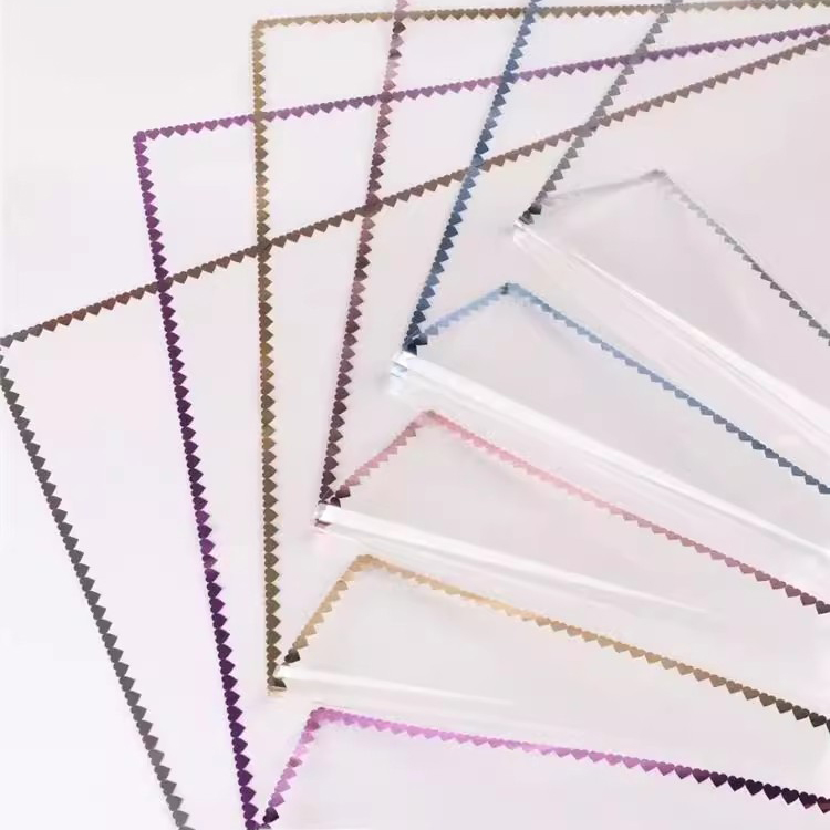 MYHC-73 Lace Glitter Film Opp Film transparent pentru ambalare cu flori