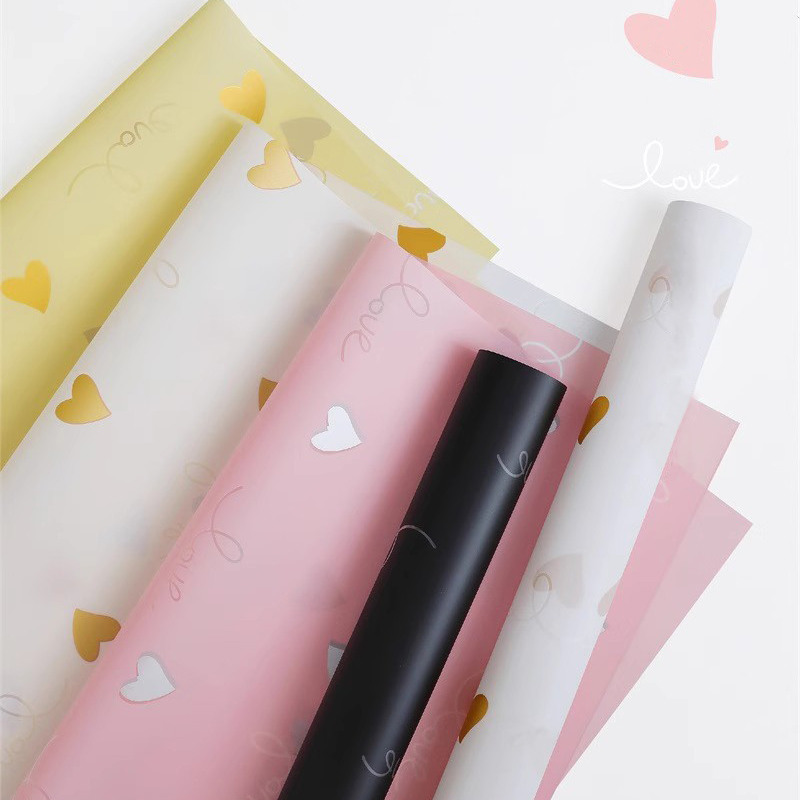 MYHC-75 6 culori 57×57cm (±2cm) folie mat pentru ambalare flori