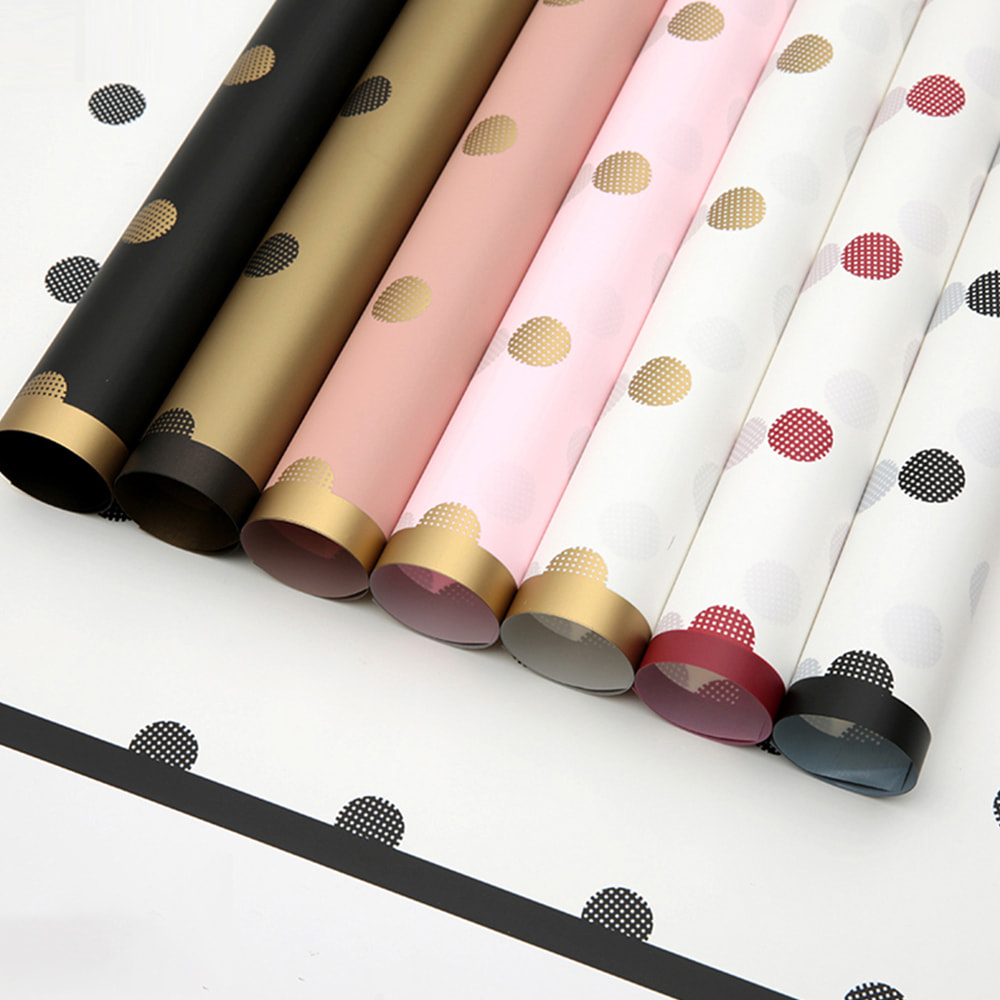Hârtie de împachetat cu flori Hansu Matte Diy