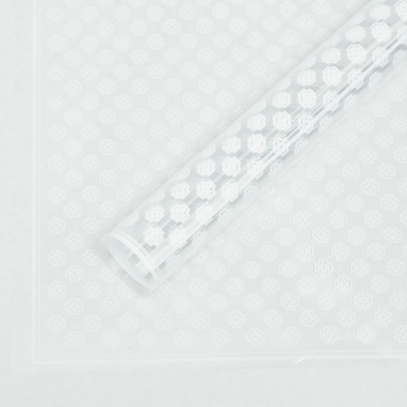 Film de folie de flori din plastic translucid