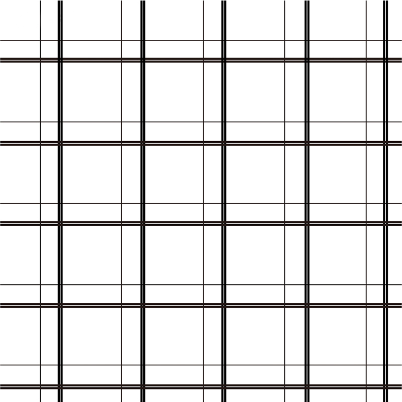 Eight-color checkered line flower wrapping paper