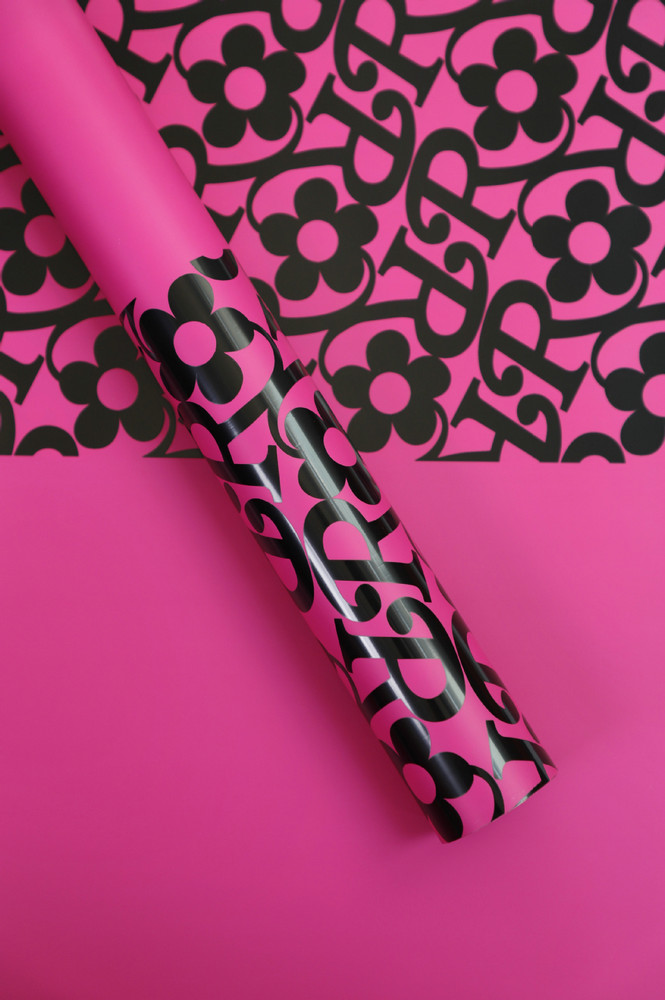 Matte film flower pattern flower wrapping paper