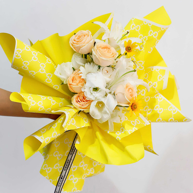 Hârtie de împachetat G-Flower la modă