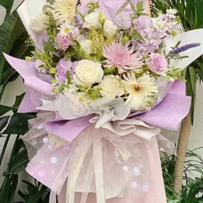 Hârtie de împachetat cu buchet cu textura simplă